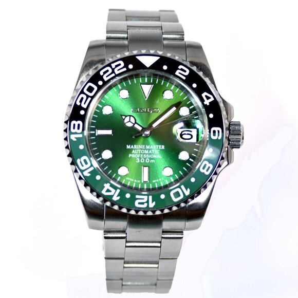 Custom SekoMod men’s Automatic watch “Submariner” style with NH35 Movement 41mm - Picture 1 of 8